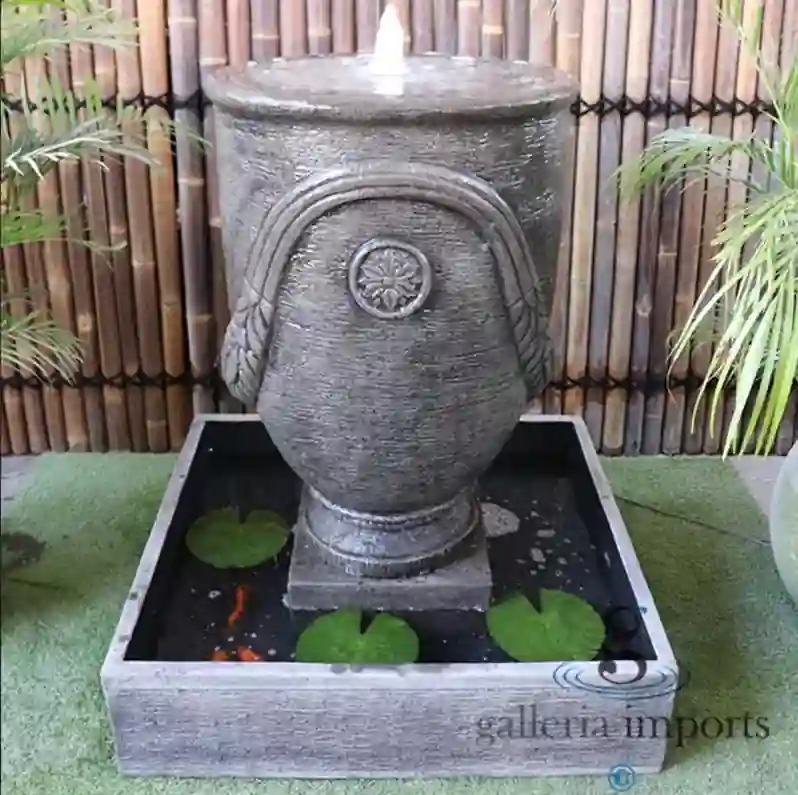 Custom and wholesale options for outdoor water features and garden decor.